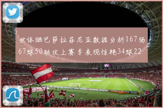 世体晒巴萨拉菲尼亚数据分析167场67球50助攻上赛季表现惊艳34球22助